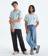 Boys’ & Girls’ Evolution Flora Short-Sleeve Tee—Graphic Polar Haze