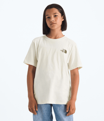 Boys’ & Girls’ Evolution Disconnect Short-Sleeve Tee—Graphic White Dune