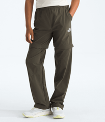 Boys’ & Girls’ Lightweight Convertible Hike Pants New Taupe Green