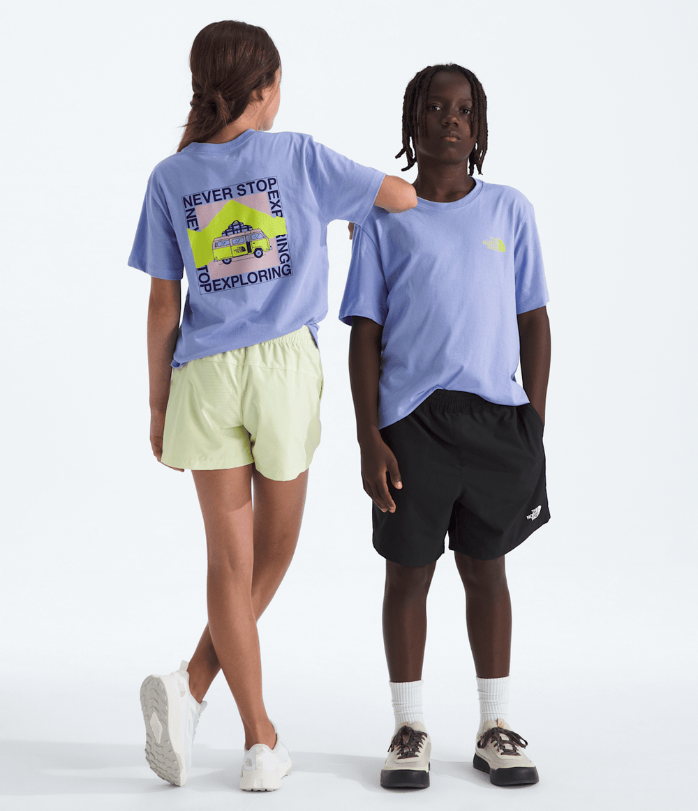 Boys’ & Girls’ Escape The City Regular Short-Sleeve Tee Periwinkle Glow