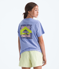 Boys’ & Girls’ Escape The City Regular Short-Sleeve Tee Periwinkle Glow