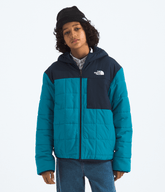 Boys’ Reversible Shasta Full-Zip Hooded Jacket Dusk Blue/Summit Navy