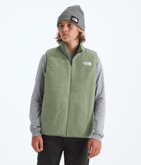 Boys’ Reversible Shasta Vest New Taupe Green/Bark Mist