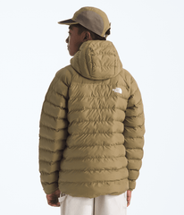 Boys’ Reversible Perrito Hooded Jacket Cedar/New Taupe Green