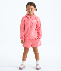 Kids’ Glacier Full-Zip Hoodie Coral Crush
