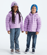 Kids’ Reversible Perrito Hooded Jacket Lite Lilac