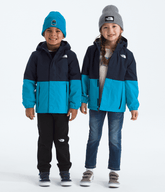 Kids’ Warm Antora Rain Jacket Summit Navy/Meridian Blue