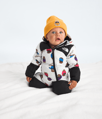 Baby 1996 Retro Nuptse One-Piece—Print Nuptse Bears Print TNF White
