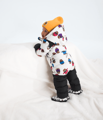 Baby 1996 Retro Nuptse One-Piece—Print Nuptse Bears Print TNF White