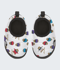 Baby Tent Mules Nuptse Bears Print Multi