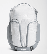 Women’s Surge Backpack TNF White Metallic Melange/Mid Grey