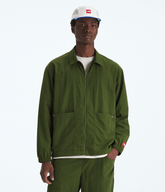 Men’s TNF™ Red Box Nylon Long-Sleeve Shirt Woodland Green