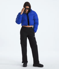 Women’s Nuptse Short DTM Jacket TNF Blue