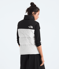 Women’s 1996 Retro Nuptse Vest White Dune/TNF Black/Recycled Down