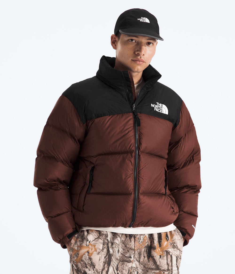 Men’s 1996 Retro Nuptse Jacket Ember Soil/TNF Black