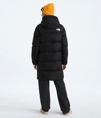 Boys’ & Girls’ Nuptse Long Parka TNF Black/TNF Black