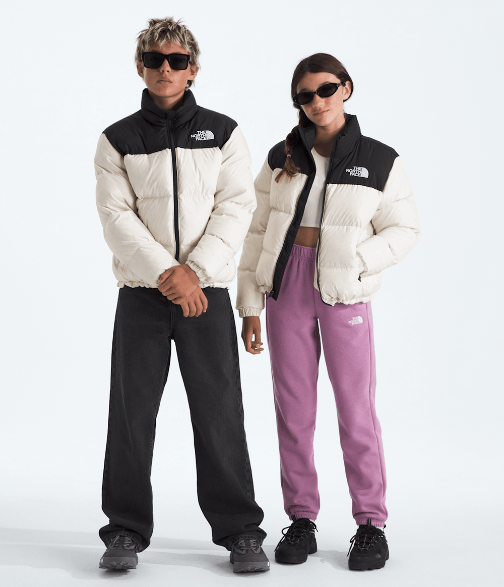 Boys’ & Girls’ 1996 Retro Nuptse Jacket White Dune