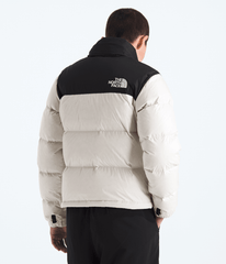 Women’s 1996 Retro Nuptse Jacket White Dune/TNF Black/Recycled Down