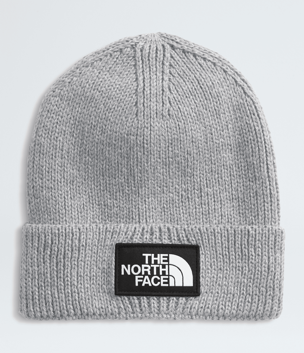 TNF™ Logo Box Cuffed Beanie TNF Medium Grey Heather