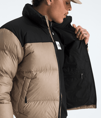 Men’s 1996 Retro Nuptse Jacket Mushroom Grey/TNF Black