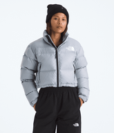 Women’s Nuptse Short Jacket Blue Flax
