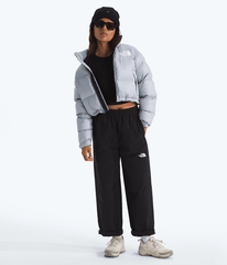 Women’s Nuptse Short Jacket Blue Flax