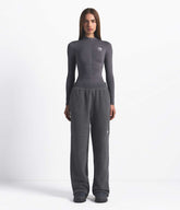 The North Face X SKIMS 1995 Denali Fleece Straight Leg Pant Sk Gunmetal