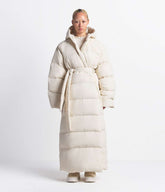 The North Face X SKIMS Women's Nuptse Wrap Parka Sk Bone