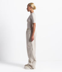 The North Face X SKIMS 1995 Denali Fleece Straight Leg Pant Sk Bone