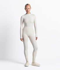 The North Face X SKIMS Women's Refina Long Sleeve Top Sk Bone