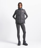 The North Face X SKIMS 1996 Nuptse Vest Sk Gunmetal