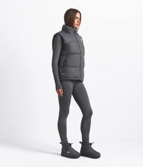 The North Face X SKIMS 1996 Nuptse Vest Sk Gunmetal