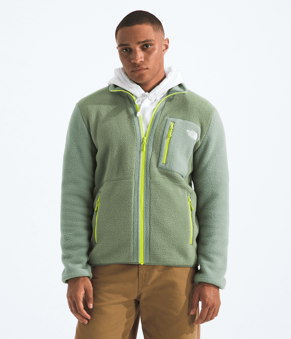 Men’s Yumiori Full-Zip Jacket Bark Mist/Slate Moss/Fizz Lime