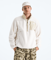 Men’s Yumiori Off Peak ½-Zip Jacket White Dune/Desert Stone
