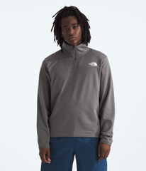 Men’s Cedar Trail Grid Fleece ¼-Zip Smoked Pearl
