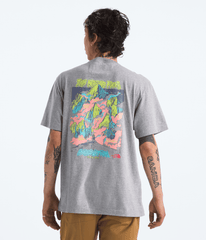Men’s TNF™ Essential Expedition Series Short-Sleeve Tee—Graphic TNF Pale Grey Heather
