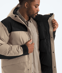 Men’s Mountain Down Jacket Mushroom Grey/TNF Black