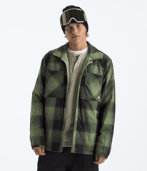 Men’s Afterburner Insulated Flannel Bark Mist/TNF Black Shadow Plaid