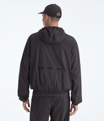 Men’s TNF™ Red Box Packable Hooded Wind Jacket Obsidian