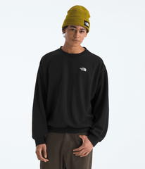 Men’s Evolution Simple Dome Oversized Crew TNF Black