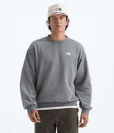Men’s Evolution Simple Dome Oversized Crew TNF Mid Grey Heather