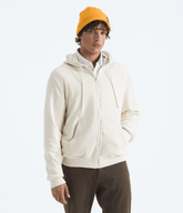 Men’s Evolution Simple Dome Full-Zip Hoodie White Dune