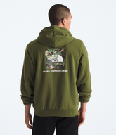 Men’s Evolution Box Camo Fill Hoodie—Graphic Woodland Green