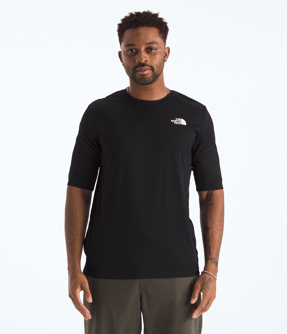 Men’s LIGHTRANGE™ Packable Short-Sleeve Tee TNF Black