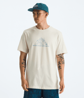 Men’s Evolution Mtn Base Short-Sleeve Tee—Graphic White Dune