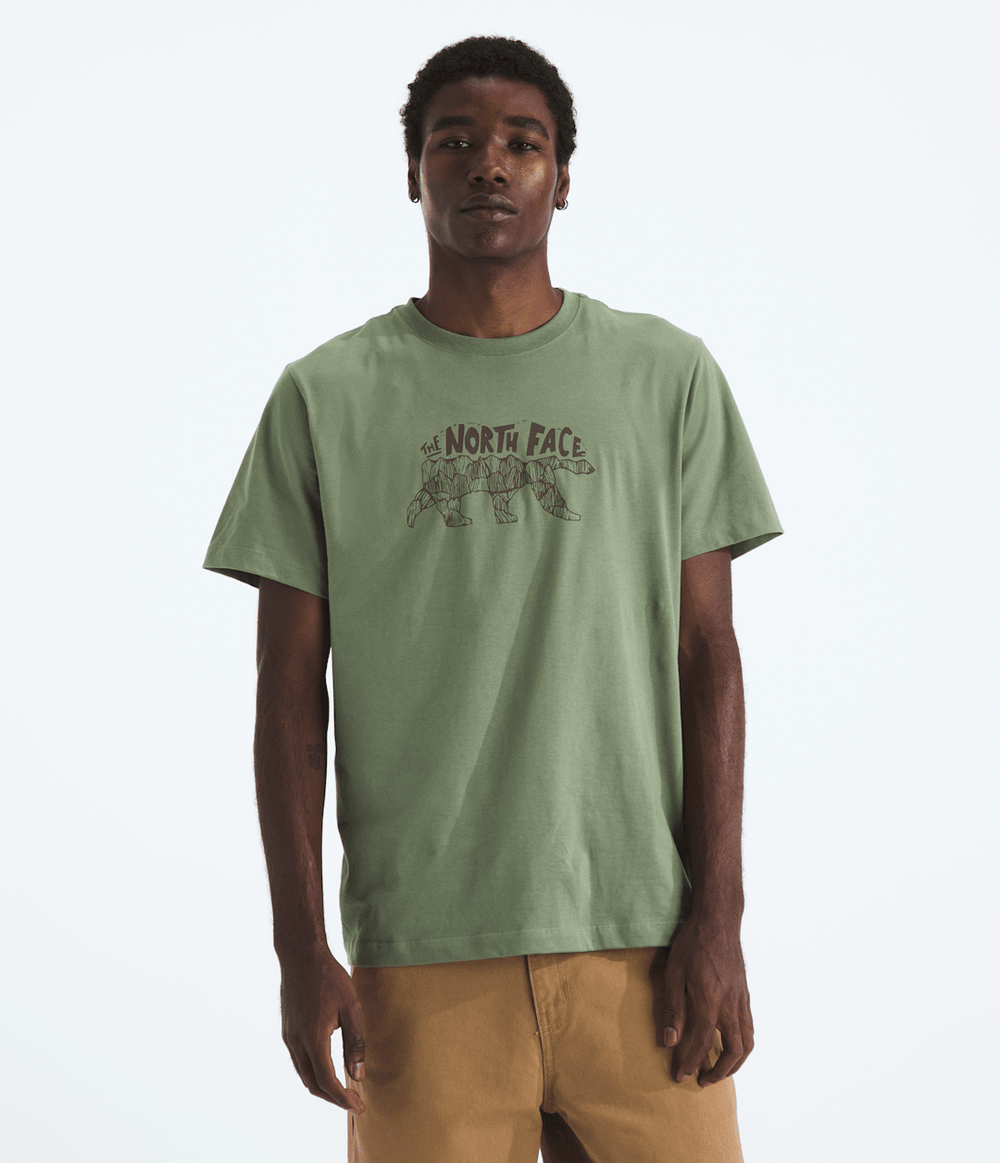 Men’s Evolution TNF™ Bear Short-Sleeve Tee—Graphic Bark Mist
