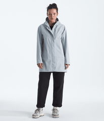 Women’s Voyage Rain 3L Hooded Parka Frost Grey