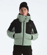 Women’s Cold Spell Cropped Down Jacket Slate Moss/TNF Black