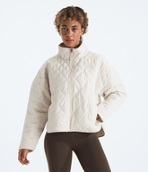 Women’s Diamond Peak Insulated Jacket White Dune