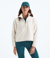 Women’s Yumiori Off Peak ½-Zip Jacket White Dune